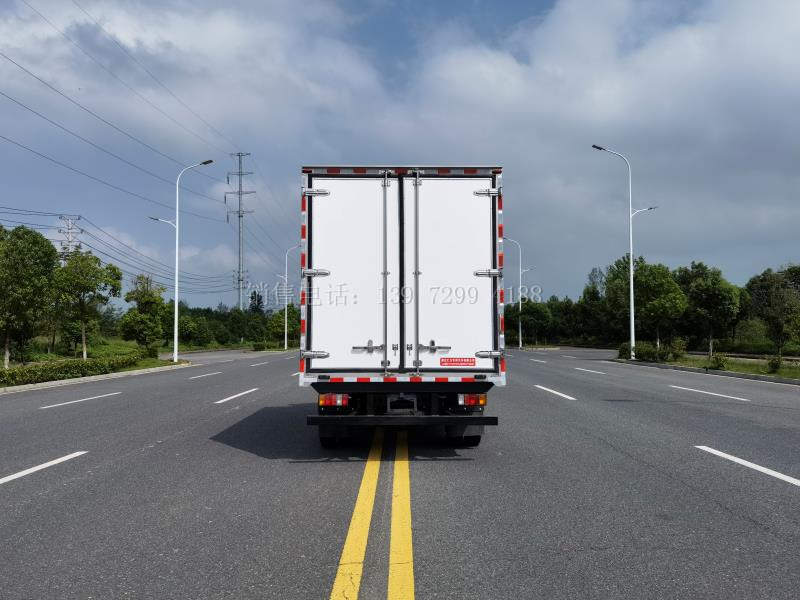 新款4米2五十铃KV600冷藏物流运输车价格