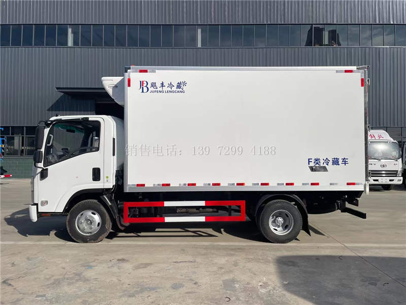 国六4米2庆铃五十铃KV100冷藏运输车价格