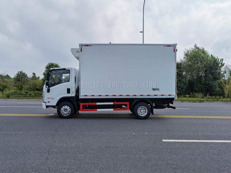 新款4米2五十铃KV600冷藏物流运输车价格