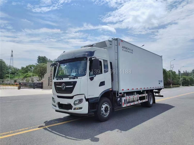 飓丰邦国六东风锦天KR六米八肉钩冷藏运输车价格