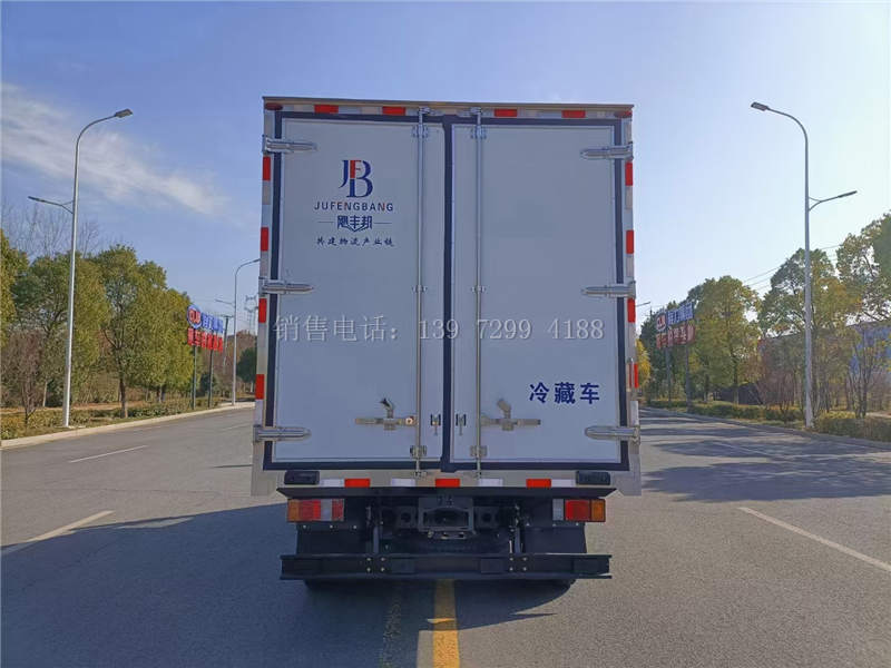 新款4米2五十铃M100冷藏物流运输车厂家价格