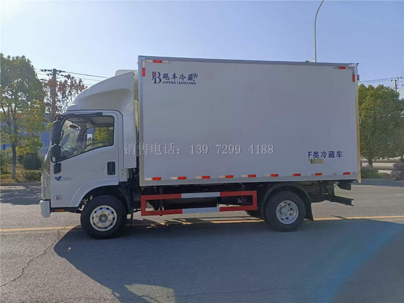 新款4米2五十铃M100冷藏物流运输车厂家价格