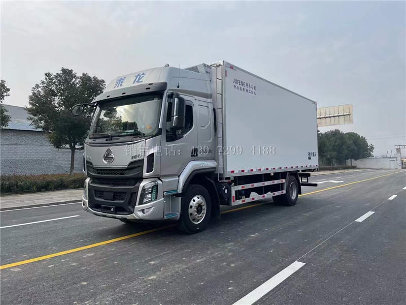 新款6米8柳汽乘龙H5玉柴245马力冷藏运输车价格