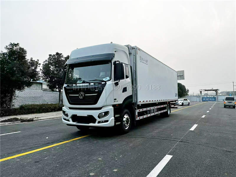 新款9米6东风天锦KR PLUS大单桥冷藏运输车价格