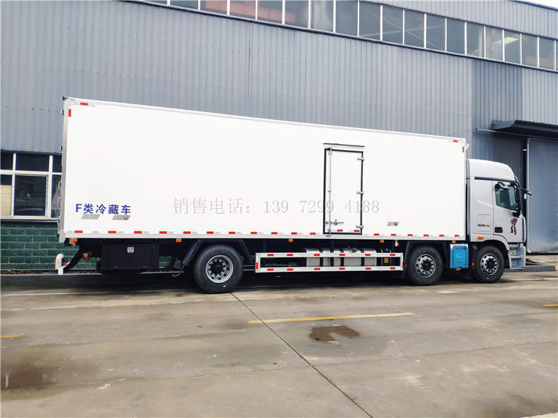 9米6福田欧曼GTL小三轴冷藏运输车价格