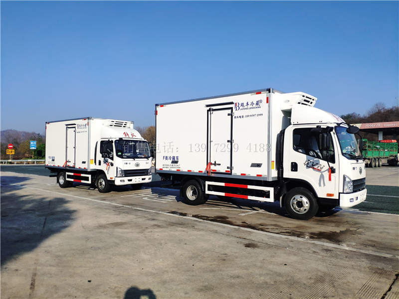 4米2一汽解放虎VN蓝牌锡柴130冷藏车价格