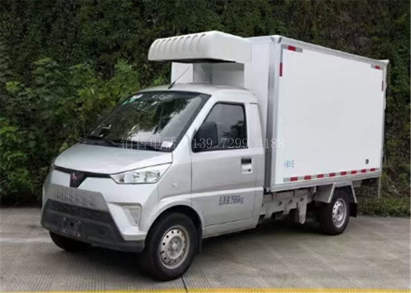 新款面包五菱新能源纯电动冷藏车价格