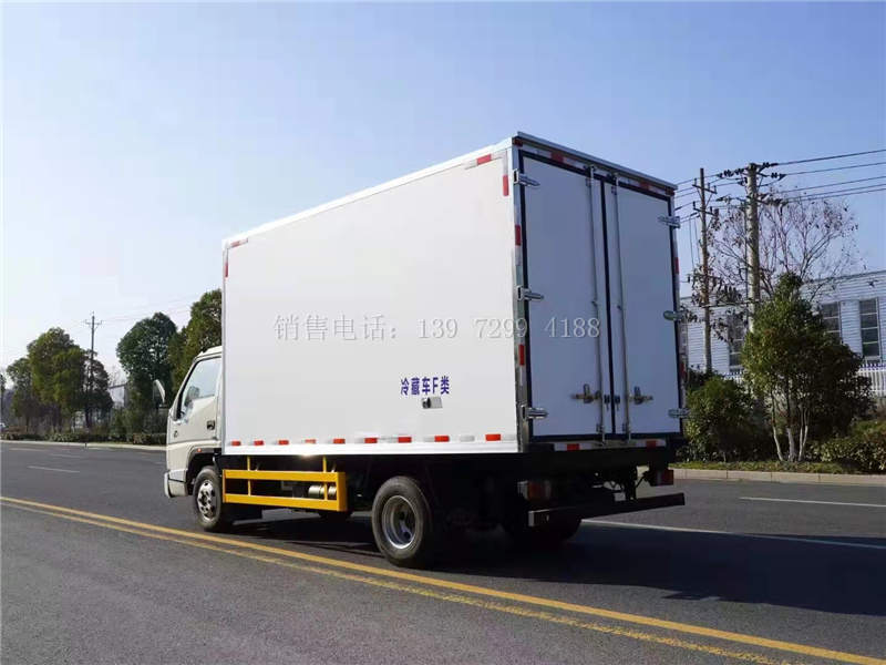 新款4米2江铃顺达宽体冷藏运输车厂家报价
