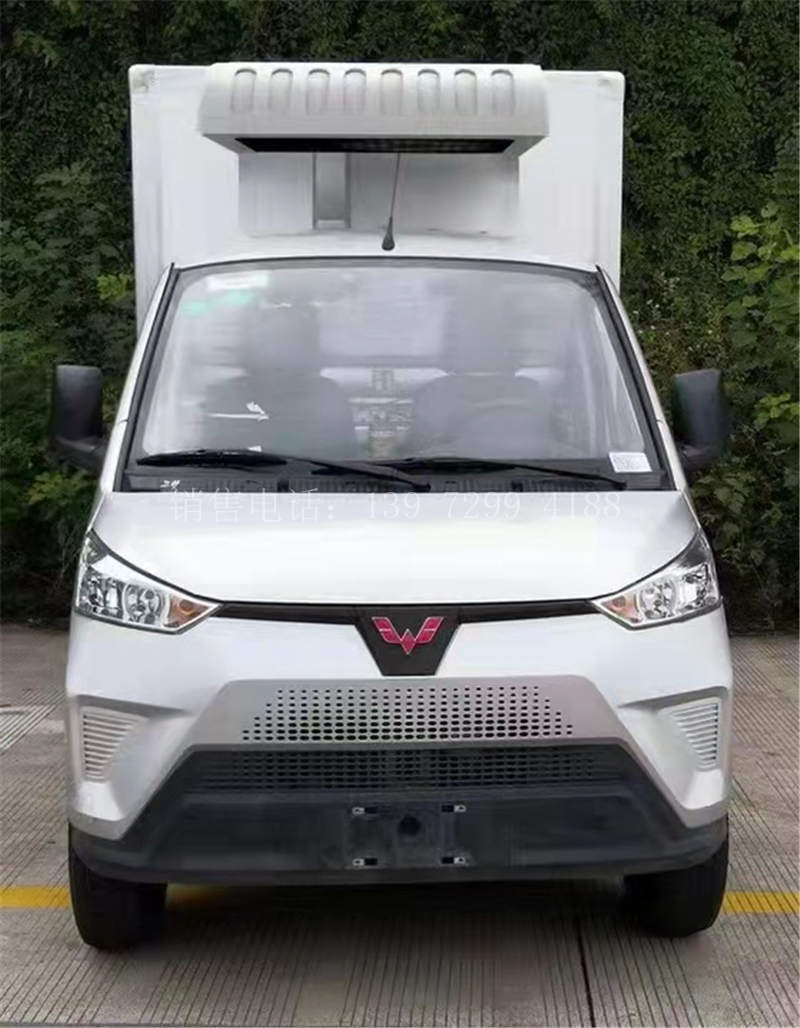 新款面包五菱新能源纯电动冷藏车价格