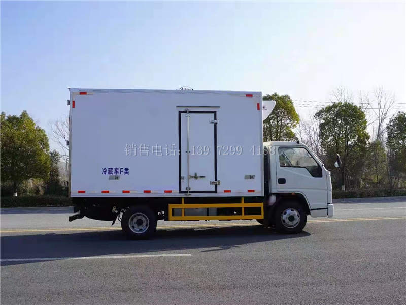 新款4米2江铃顺达宽体冷藏运输车厂家报价