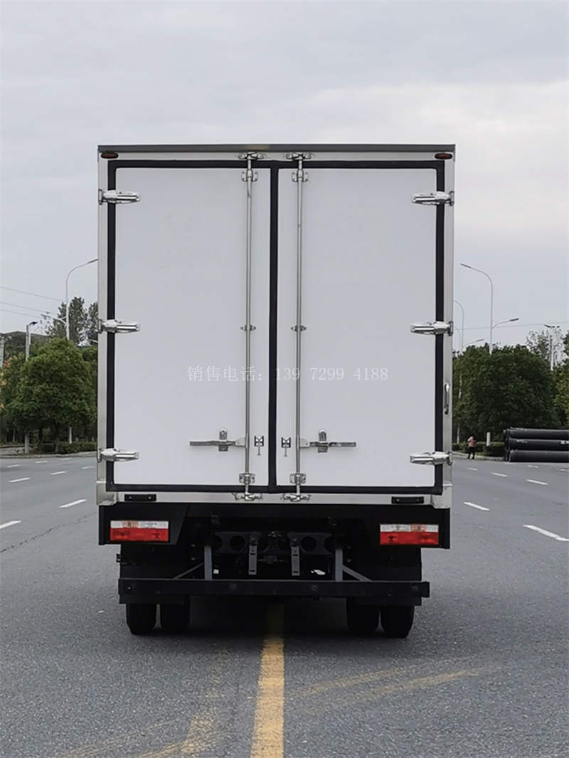 4.2米吉利增程式绿牌电动冷藏车价格