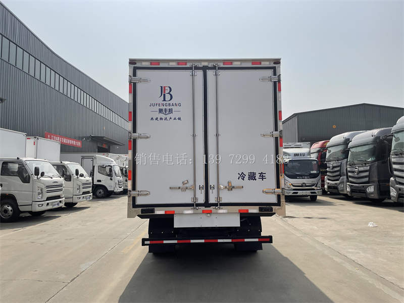4米2蓝牌福田奥铃捷运冷藏运输车价格