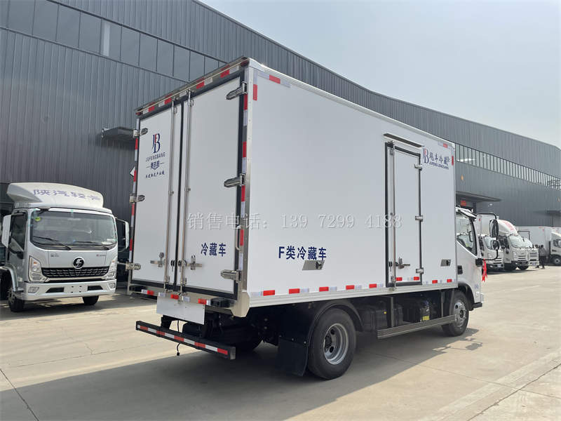 4米2蓝牌福田奥铃捷运冷藏运输车价格