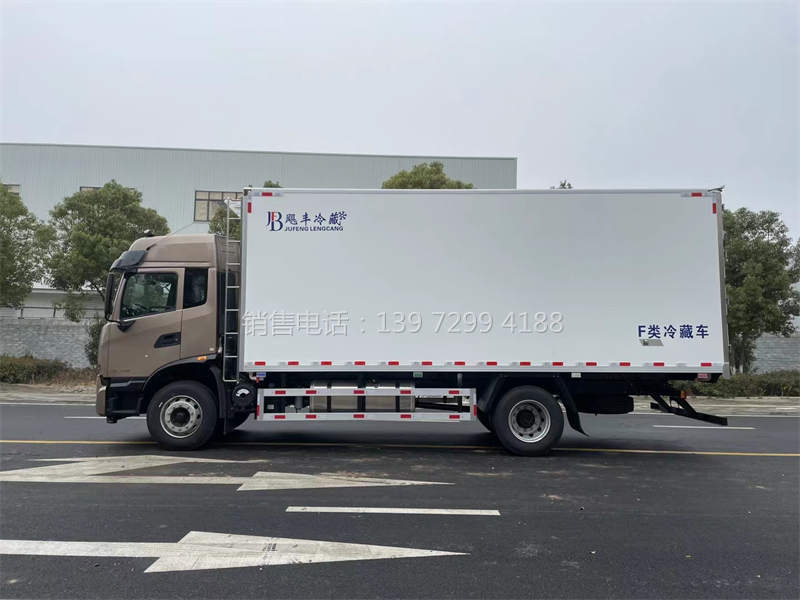 飓丰6.8米东风天锦KR冷藏物流运输车价格