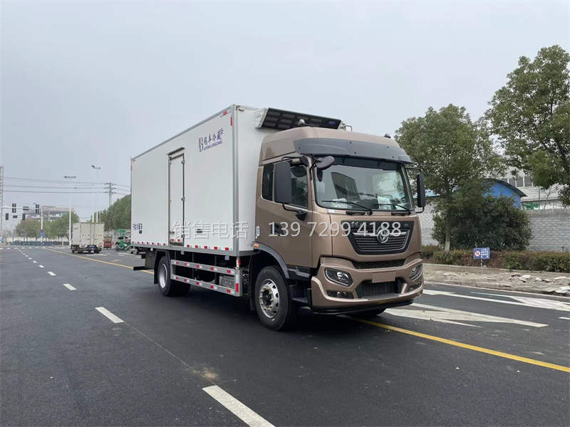飓丰6.8米东风天锦KR冷藏物流运输车价格