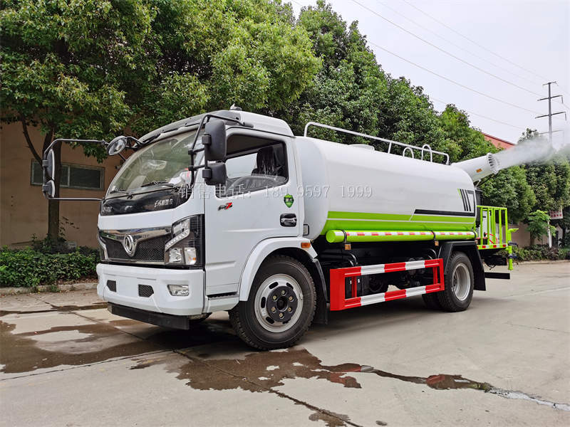 9.8方东风福瑞卡F7雾炮喷雾洒水车价格