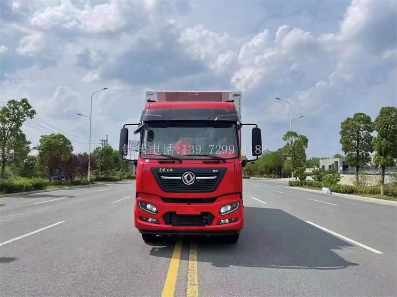 飓丰6米8东风天锦KR冷藏箱式运输车价格