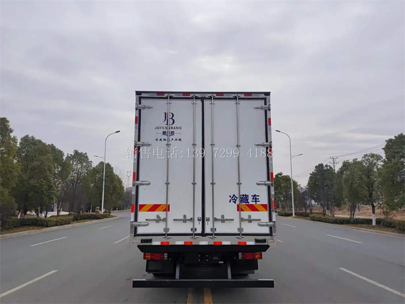 9米6陕汽德龙X5000自动挡AMT冷藏运输车价格