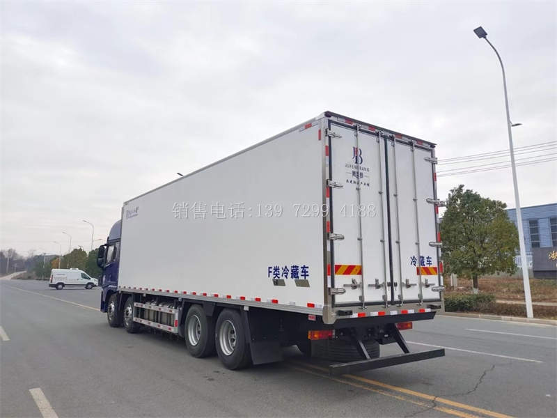 9米6陕汽德龙X5000自动挡AMT冷藏运输车价格