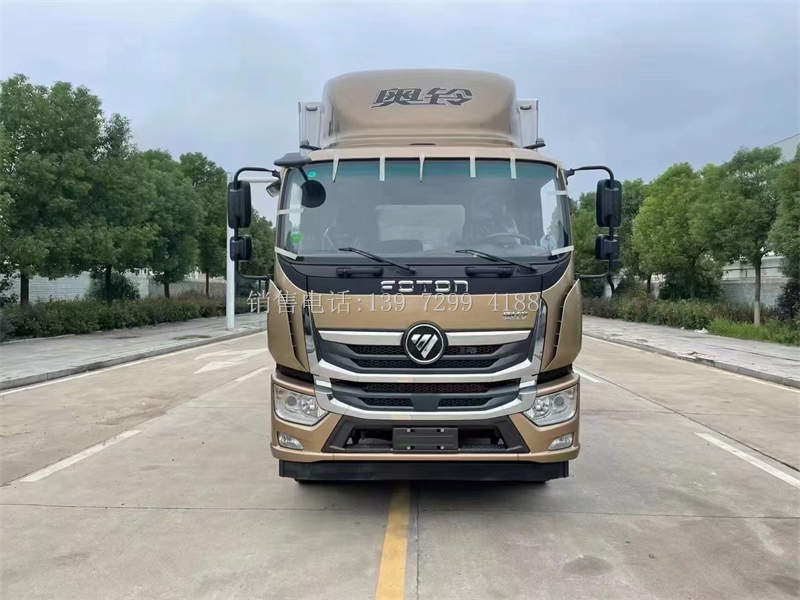 6米8福田奥铃大黄蜂冷藏箱式运输车价格