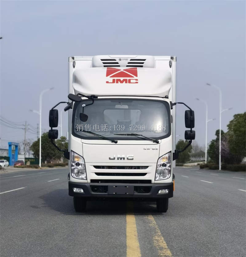 飓丰4米2江铃凯运冷藏箱式运输车价格