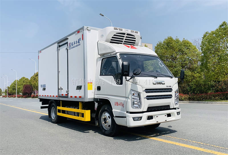 4米2江铃顺达厢式冷藏货车厂家报价