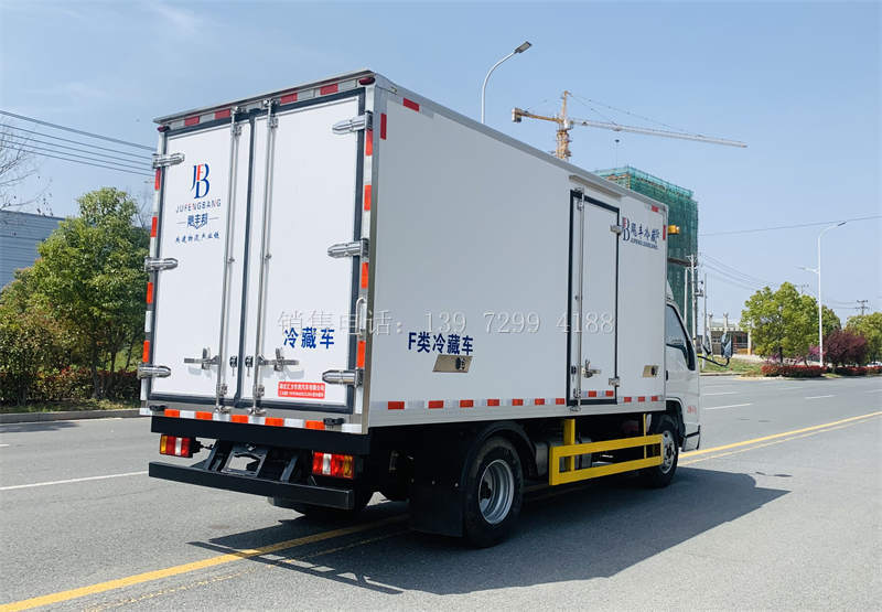 4米2江铃顺达厢式冷藏货车厂家报价