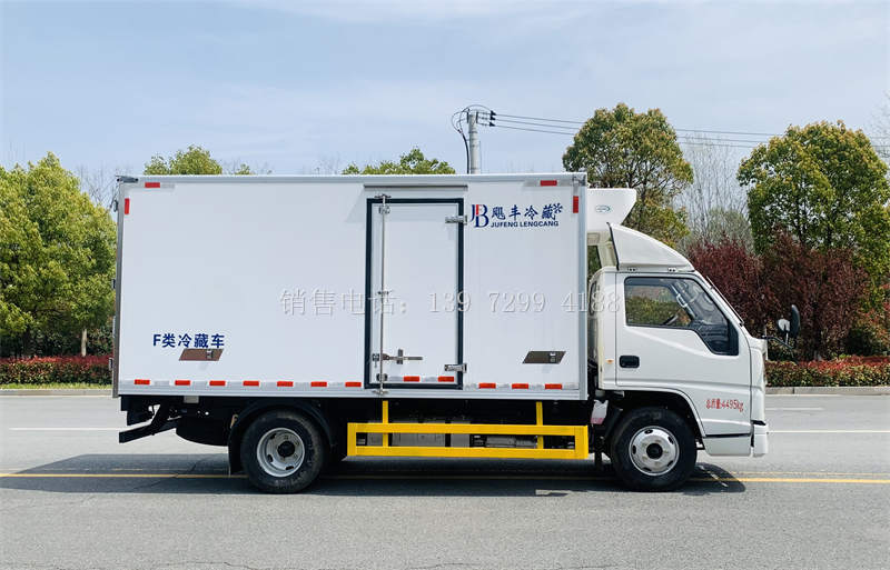 4米2江铃顺达厢式冷藏货车厂家报价