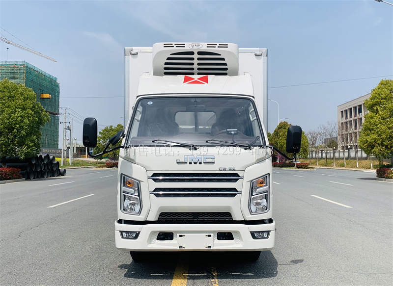 4米2江铃顺达厢式冷藏货车厂家报价