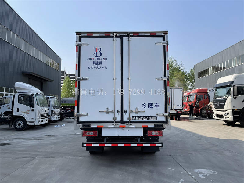 飓丰新款4.2米福田欧马可冷藏车厂家价格