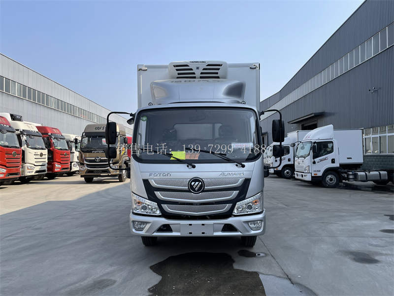飓丰新款4.2米福田欧马可冷藏车厂家价格