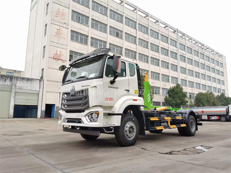 程力重汽豪沃NX勾臂垃圾车价格配置