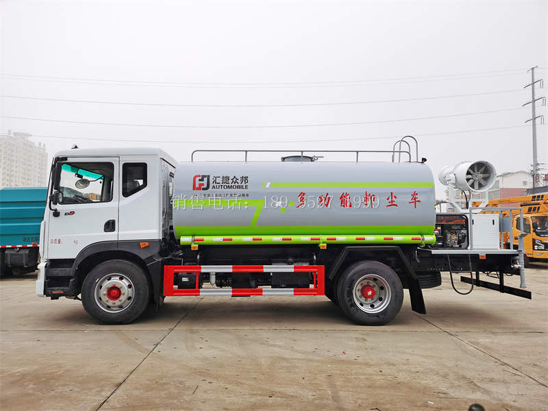 程力14方东风多利卡D9多功能抑尘洒水车厂家价格