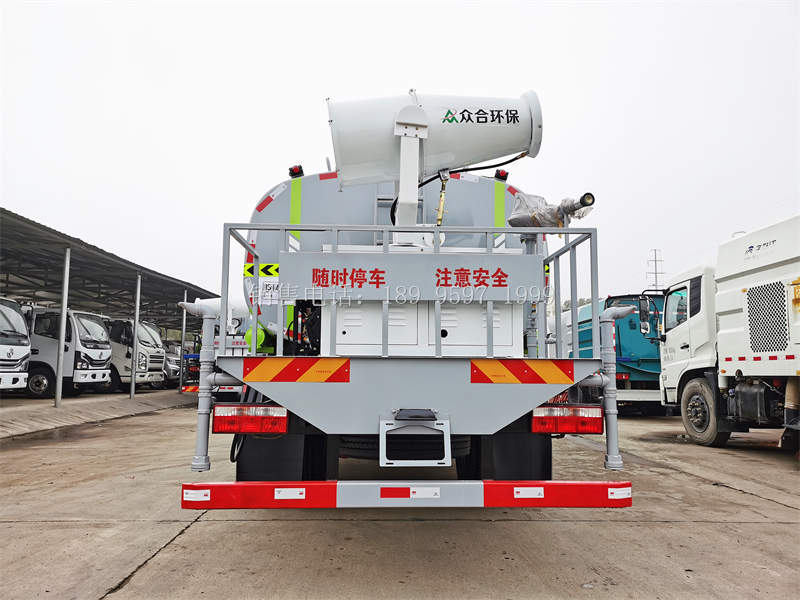 程力14方东风多利卡D9多功能抑尘洒水车厂家价格