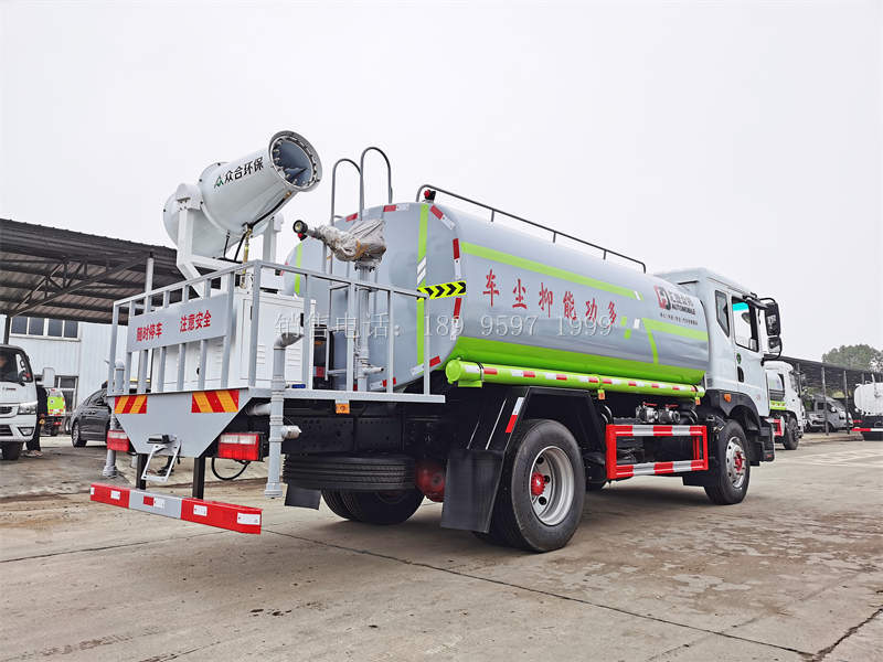 程力14方东风多利卡D9多功能抑尘洒水车厂家价格