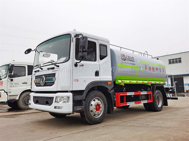 程力14方东风多利卡D9多功能抑尘洒水车厂家价格