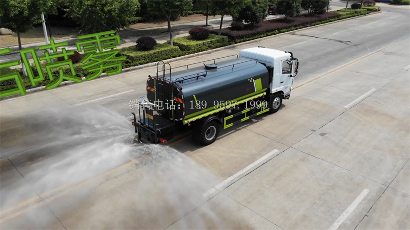 14方东风华神F5绿化喷洒水车厂家价格