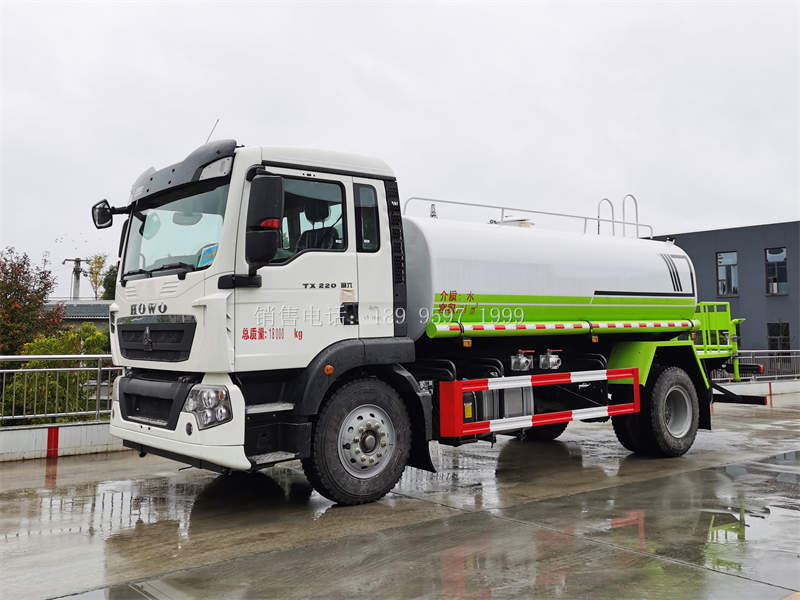 12方重汽豪沃TX绿化喷洒水车厂家价格