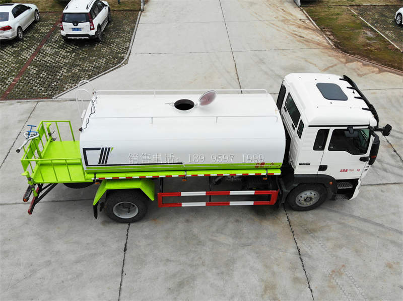 12方重汽豪沃TX绿化喷洒水车厂家价格