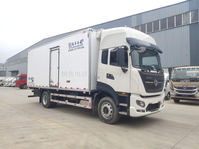 6米8东风天锦plus康明斯290马力冷藏车价格