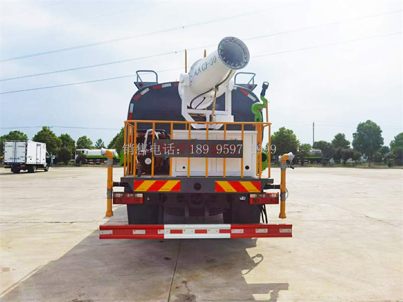 14方东风多利卡D9雾炮降尘洒水车