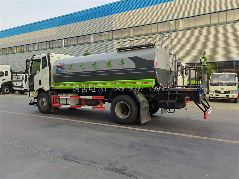 14方解放J6L绿化洒水车