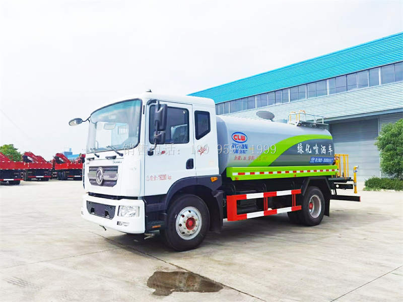 14方东风多利卡D9雾炮降尘洒水车