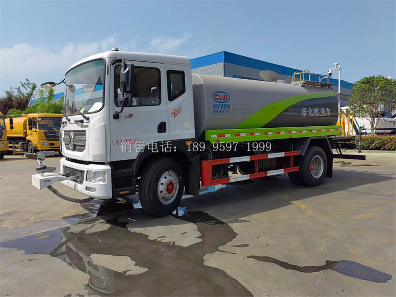 15方东风多利卡D9绿化洒水车