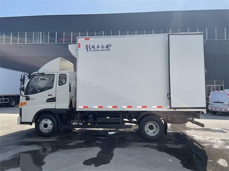 蓝牌4.2米江淮骏铃V5冷藏车价格