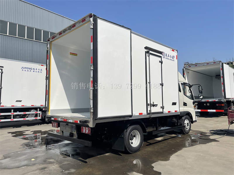 蓝牌4.2米江淮骏铃V5冷藏车价格