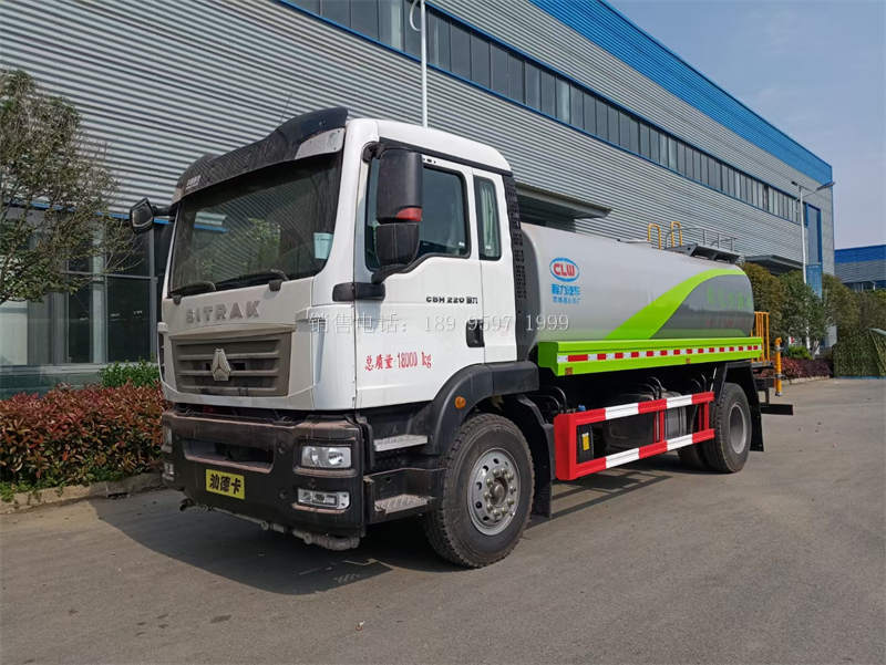 13.6方重汽汕德卡单桥洒水车价格