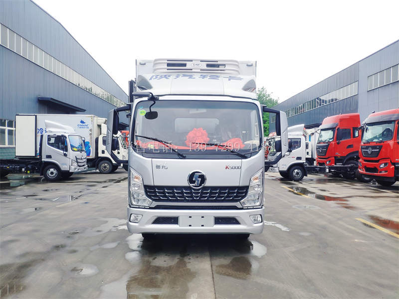 自动挡4米2陕汽德龙K5000冷藏车价格