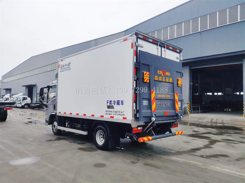 自动挡4米2陕汽德龙K5000冷藏车价格