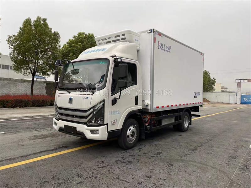 绿牌4.2米新能源吉利电动冷藏车厂家报价